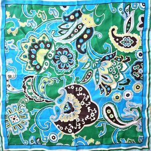 Banana Republic Paisley Silk Scarf